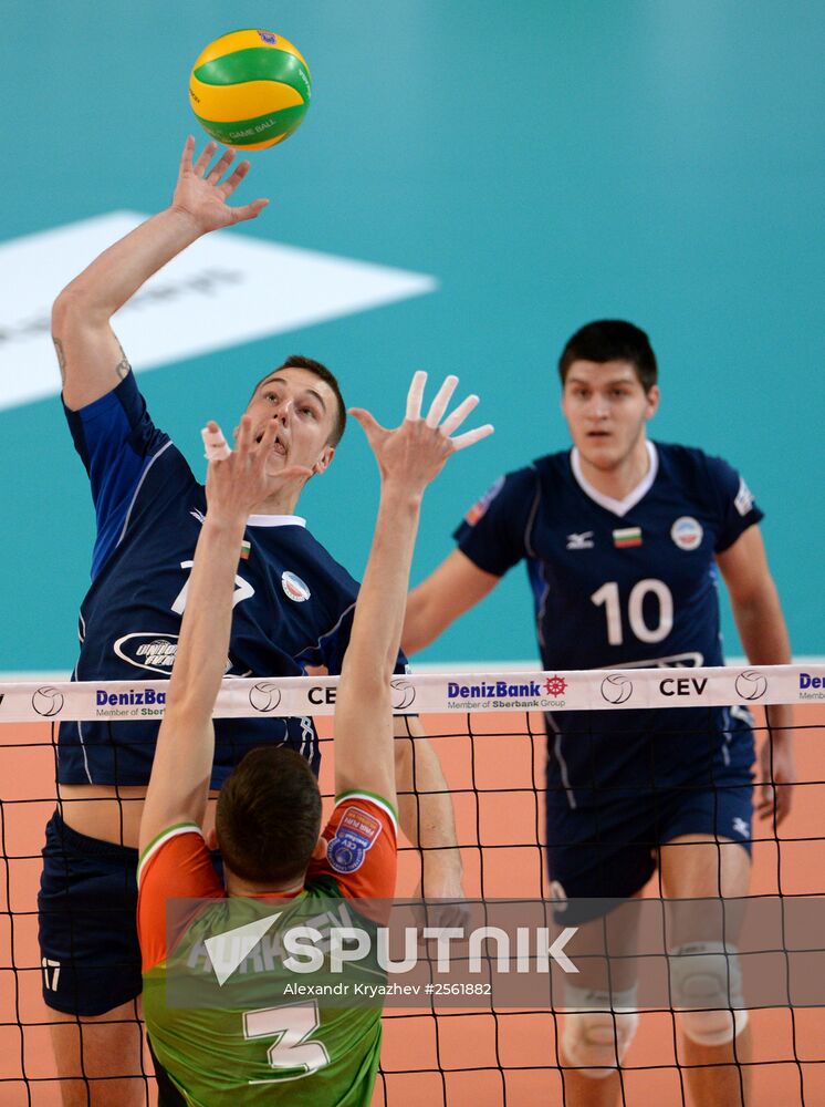 Volleyball. Champions League. Lokomotiv vs. Marek Union-Ivkoni
