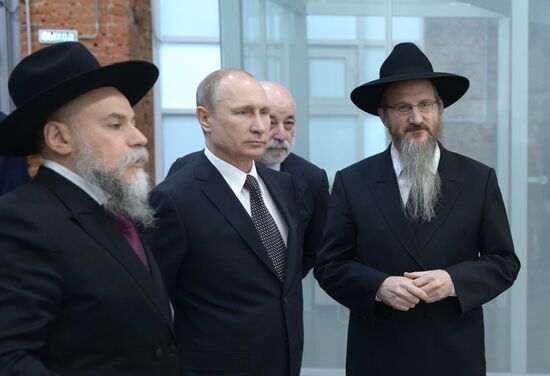 President Vladimir Putin attends International Holocaust Remembrance Day events