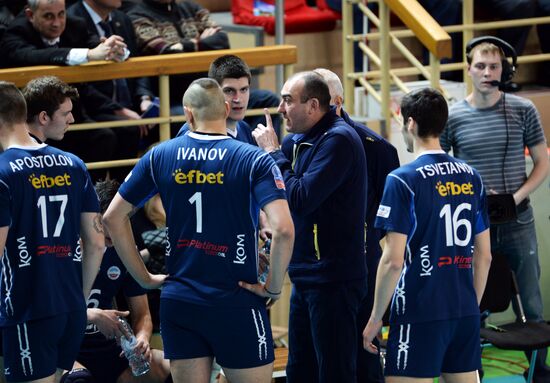 Volleyball. Champions League. Lokomotiv vs. Marek Union-Ivkoni