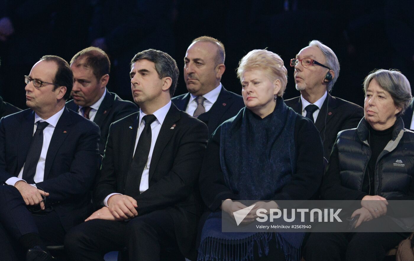 70th anniversary of liberation of Auschwitz-Birkenau concentration camp