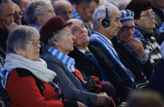 70th anniversary of liberation of Auschwitz-Birkenau concentration camp