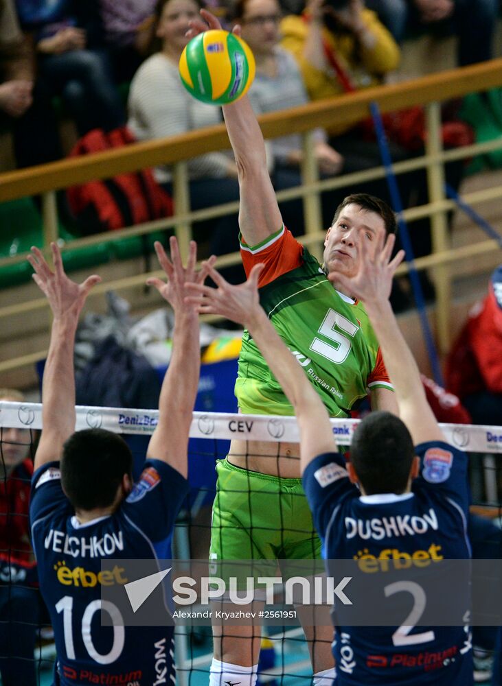 Volleyball. Champions League. Lokomotiv vs. Marek Union-Ivkoni