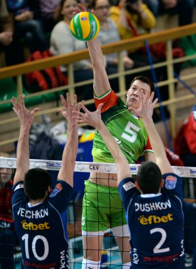 Volleyball. Champions League. Lokomotiv vs. Marek Union-Ivkoni