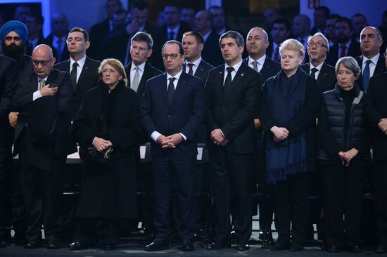 70th anniversary of liberation of Auschwitz-Birkenau concentration camp