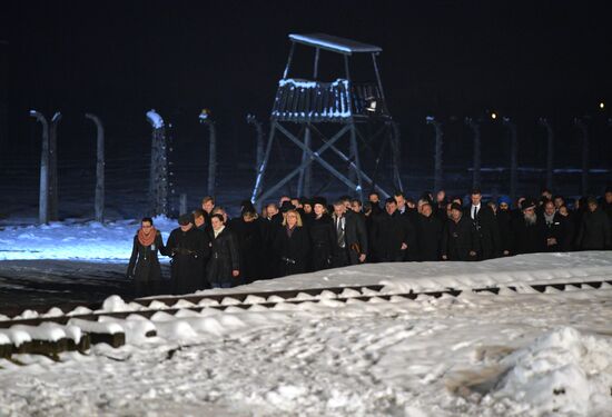 70th anniversary of liberation of Auschwitz-Birkenau concentration camp