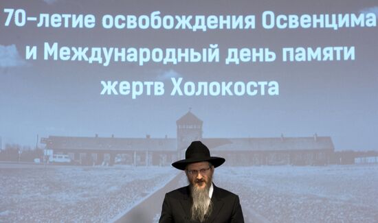 President Vladimir Putin attends International Holocaust Remembrance Day events