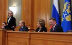 President Vladimir Putin attends meeting of Russian Audit Chamber Board