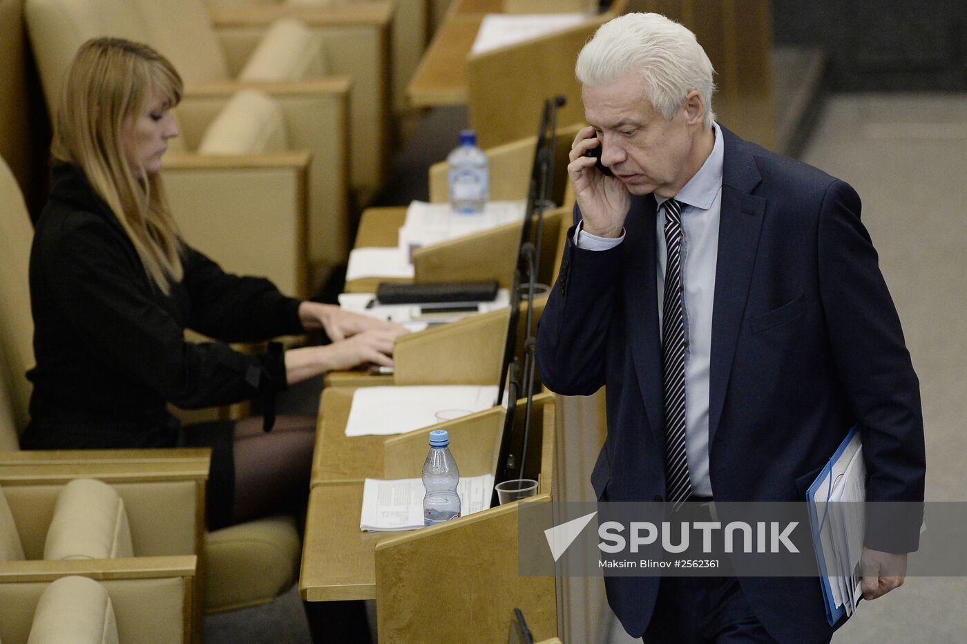 Plenary session of the Russian State Duma