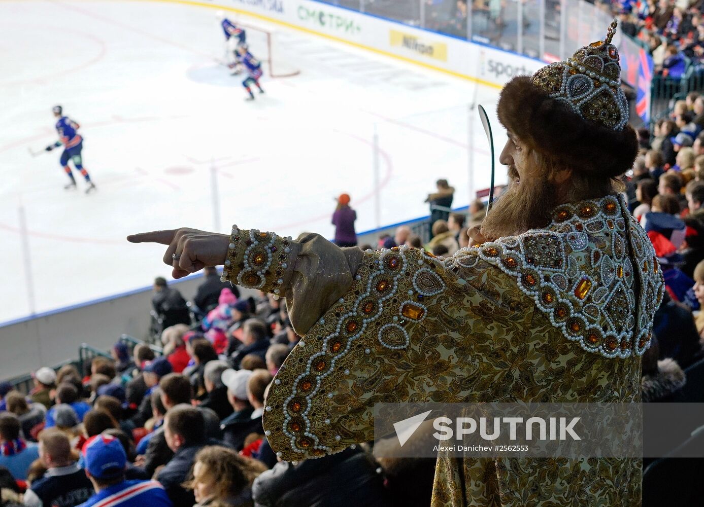Kontinental Hockey League. SKA vs. Slovan Bratislava