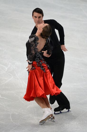 European Figure Skating Championships. Ice dancing. Short program