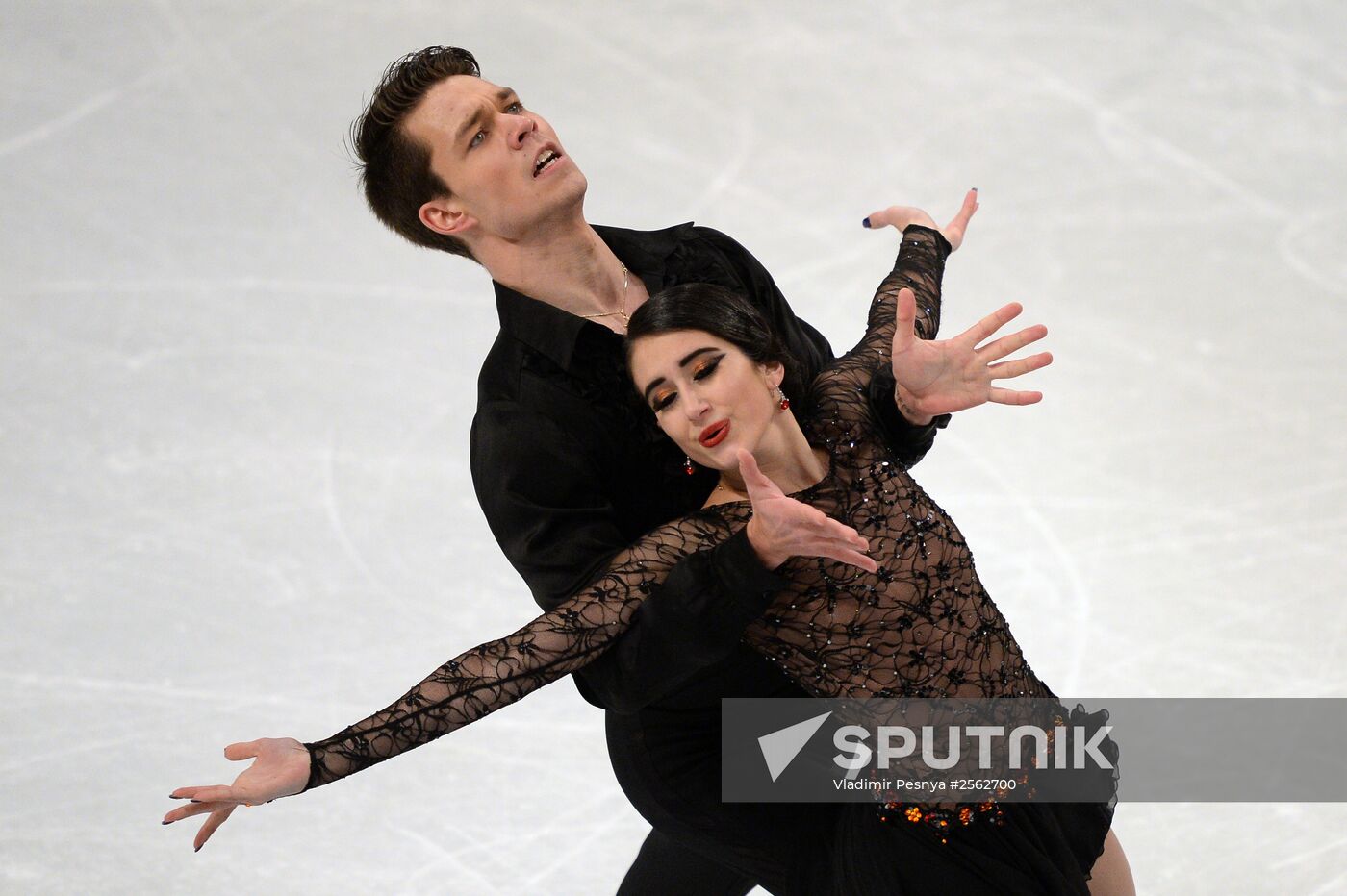 European Figure Skating Championships. Ice dancing. Short program