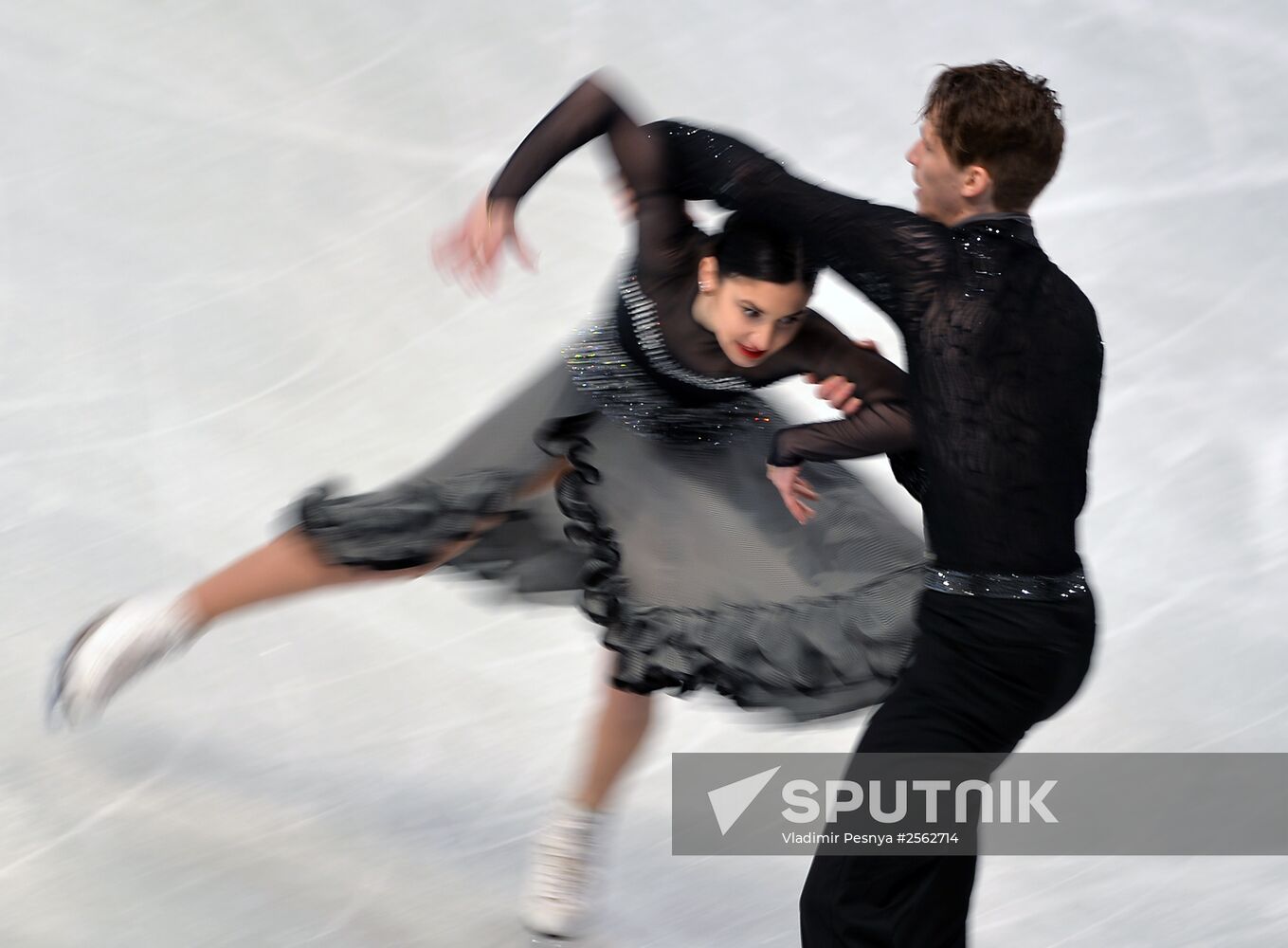 European Figure Skating Championships. Ice dancing. Short program