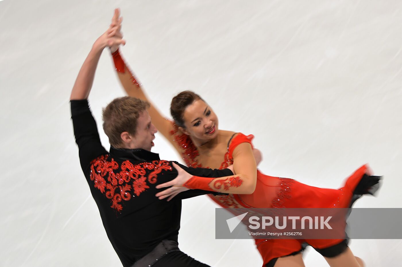 European Figure Skating Championships. Ice dancing. Short program