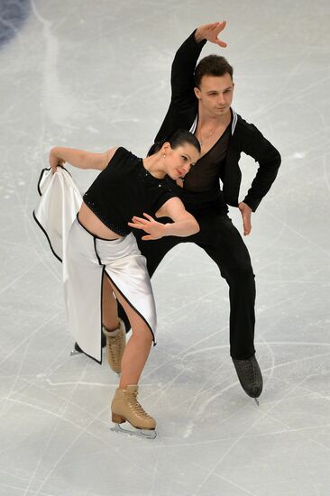 European Figure Skating Championships. Ice dancing. Short program