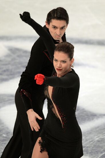 European Figure Skating Championships. Ice dancing. Short program