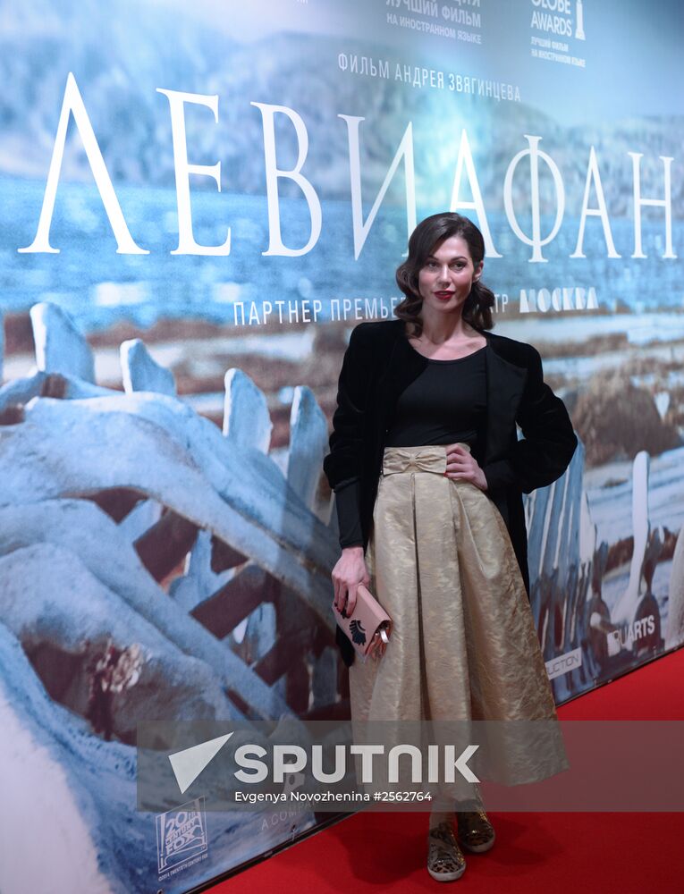 Moscow premiere of Andrei Zvyagintsev's Leviathan