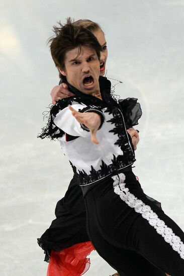 European Figure Skating Championships. Ice dancing. Short program