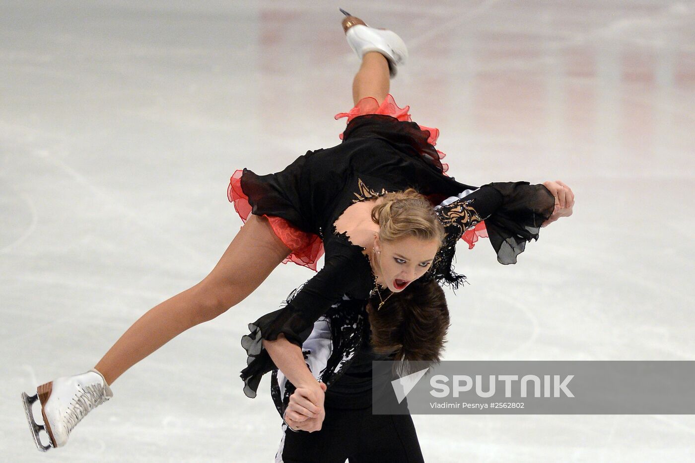 European Figure Skating Championships. Ice dancing. Short program