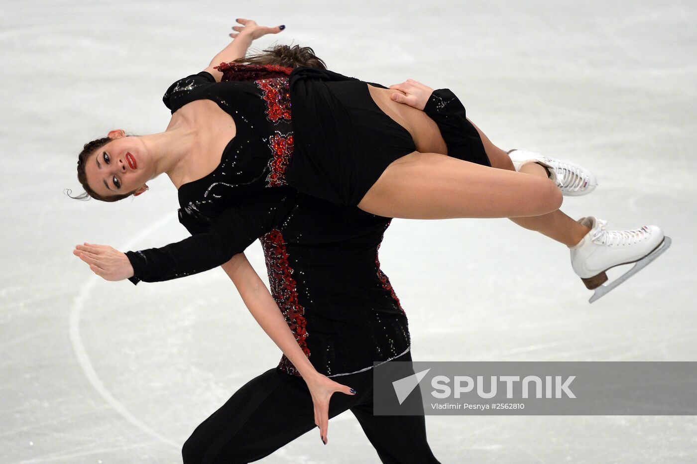 European Figure Skating Championships. Ice dancing. Short program