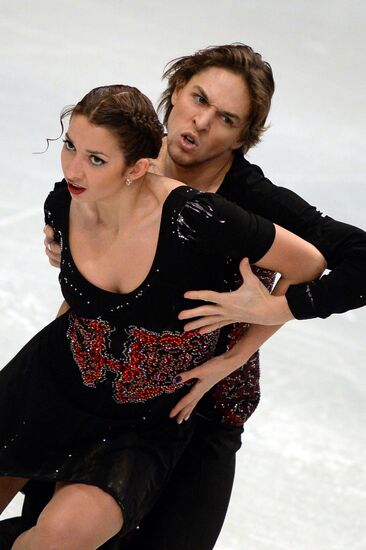 European Figure Skating Championships. Ice dancing. Short program