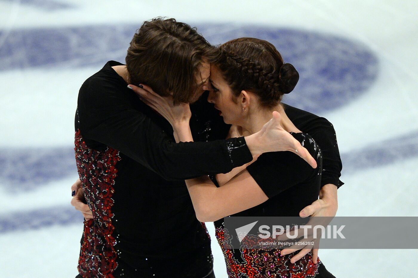 European Figure Skating Championships. Ice dancing. Short program