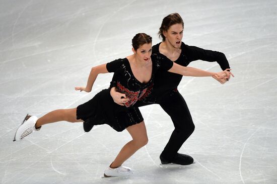 European Figure Skating Championships. Ice dancing. Short program