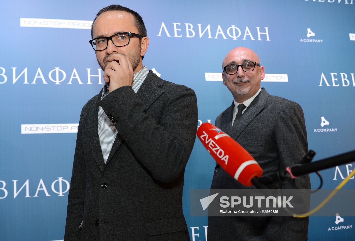 Moscow premiere of Andrei Zvyagintsev's Leviathan