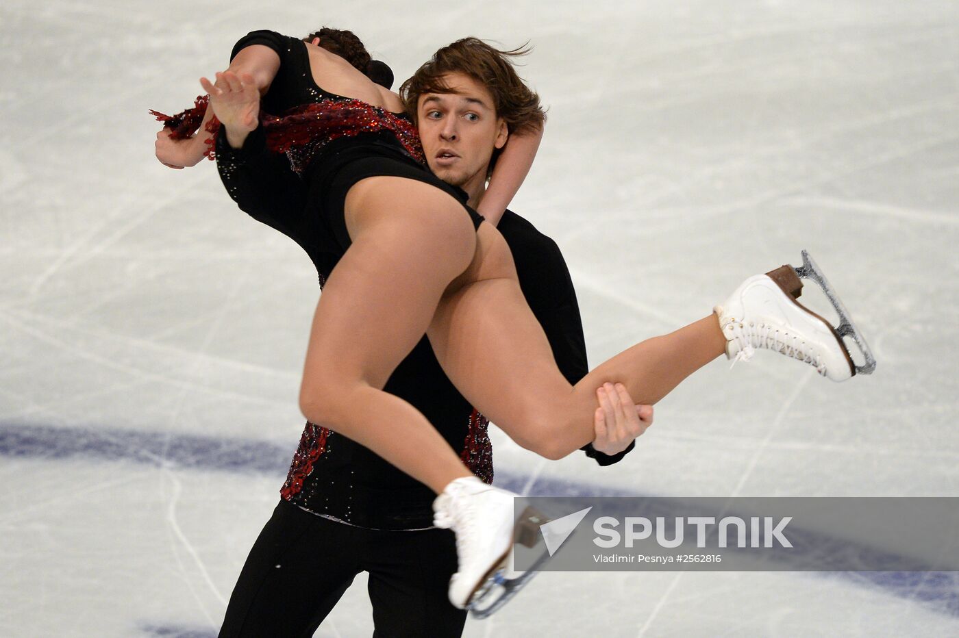 European Figure Skating Championships. Ice dancing. Short program