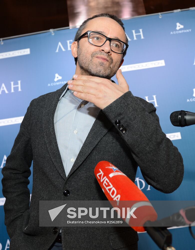 Moscow premiere of Andrei Zvyagintsev's film Leviathan