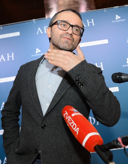 Moscow premiere of Andrei Zvyagintsev's film Leviathan