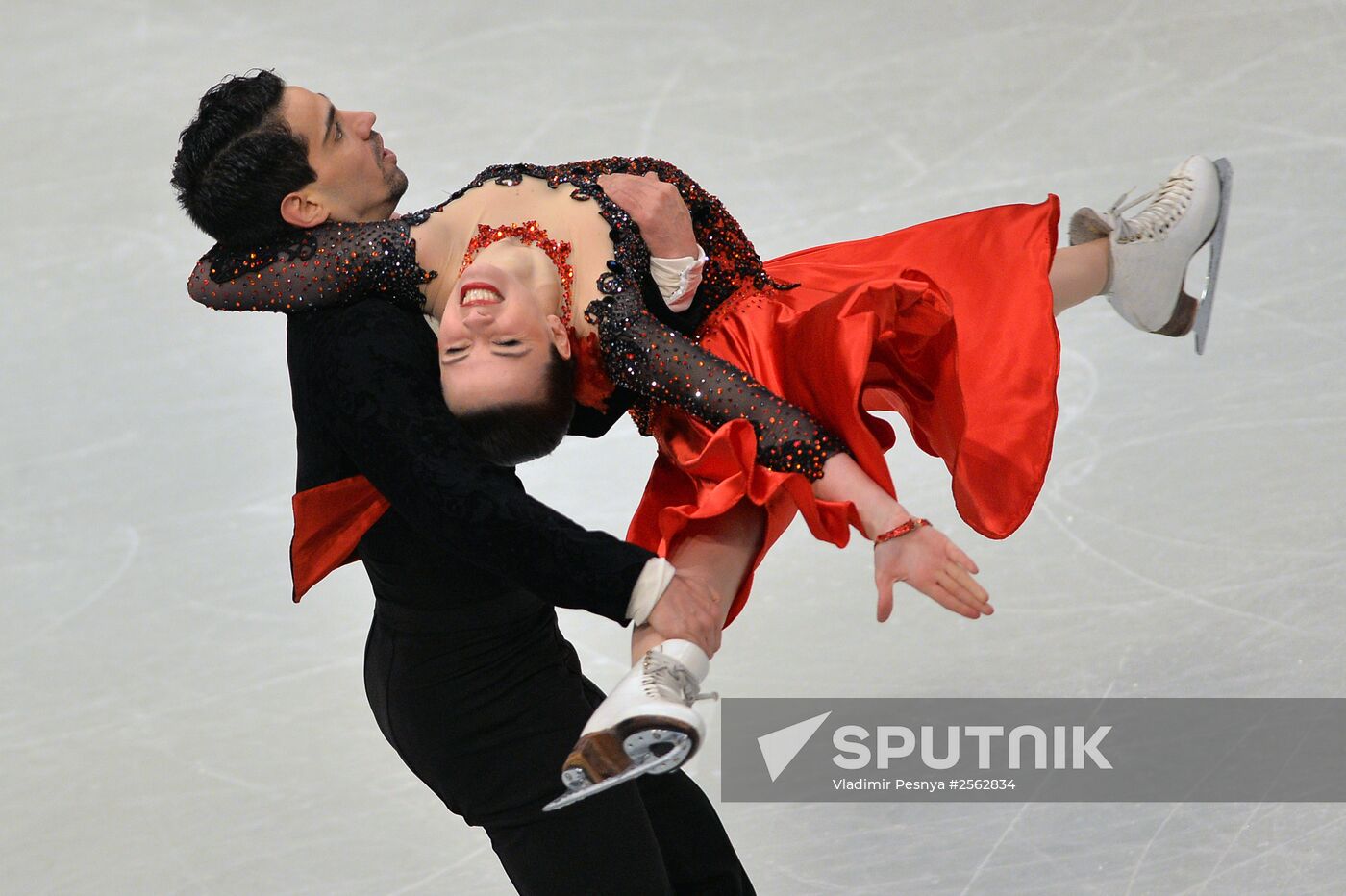 European Figure Skating Championships. Ice dancing. Short program