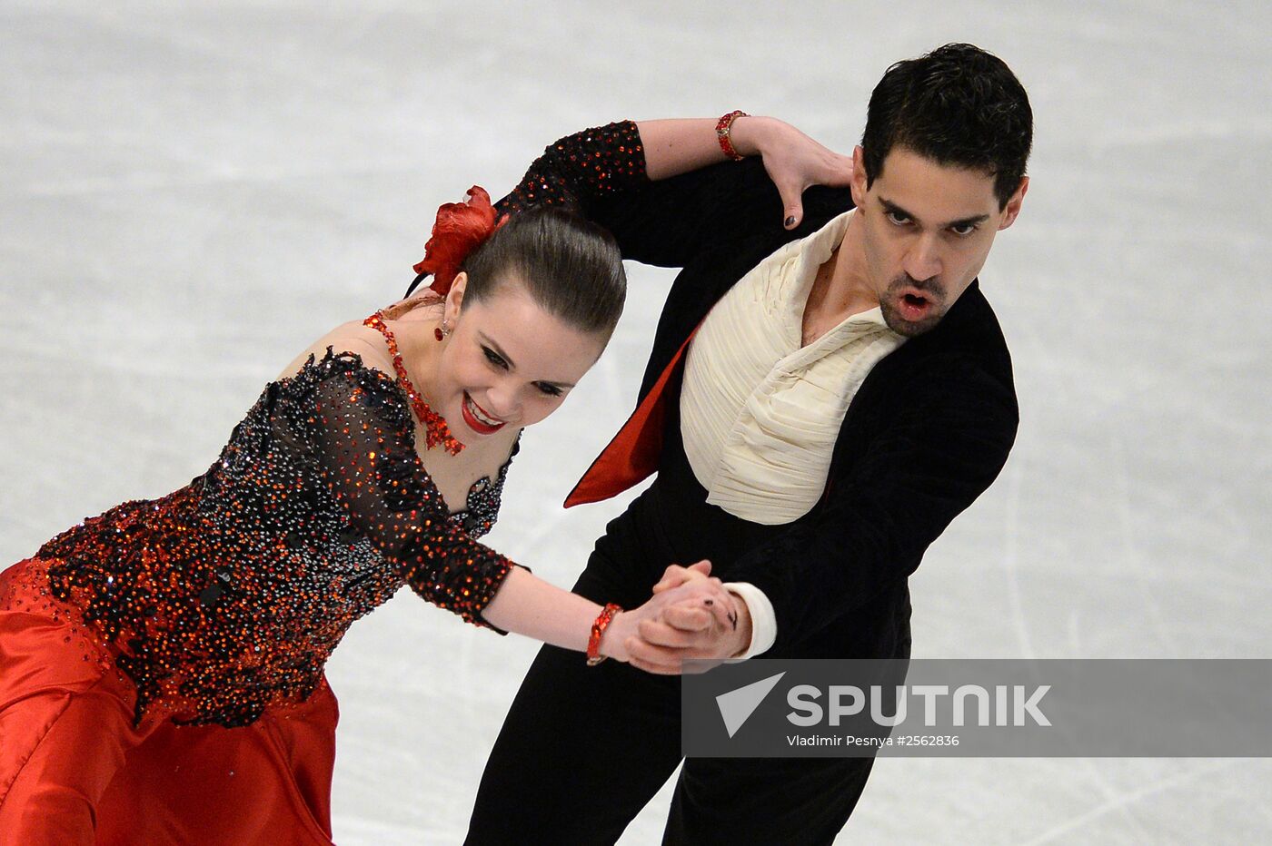 European Figure Skating Championships. Ice dancing. Short program