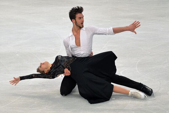 European Figure Skating Championships. Ice dancing. Short program