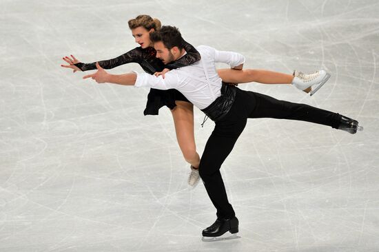 European Figure Skating Championships. Ice dancing. Short program