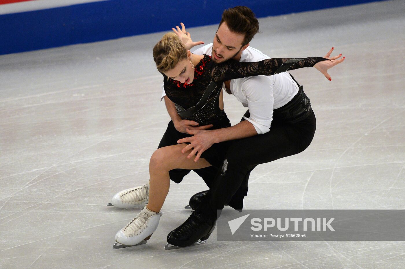 European Figure Skating Championships. Ice dancing. Short program