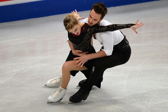 European Figure Skating Championships. Ice dancing. Short program