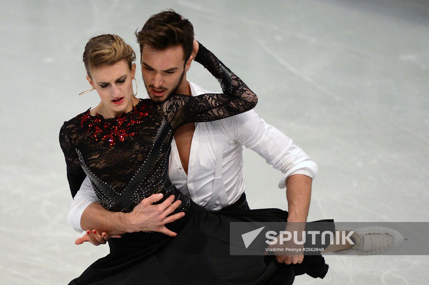 European Figure Skating Championships. Ice dancing. Short program