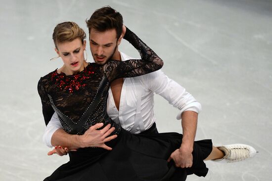 European Figure Skating Championships. Ice dancing. Short program