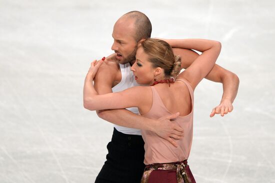 European Figure Skating Championships. Ice dancing. Short program