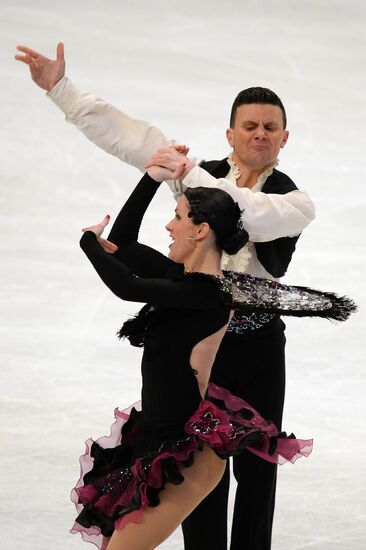 European Figure Skating Championships. Ice dancing. Short program