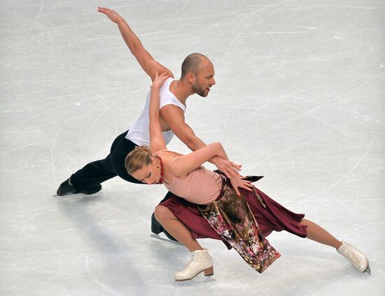 European Figure Skating Championships. Ice dancing. Short program