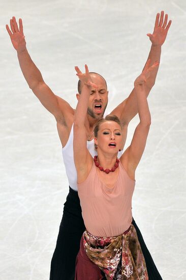 European Figure Skating Championships. Ice dancing. Short program