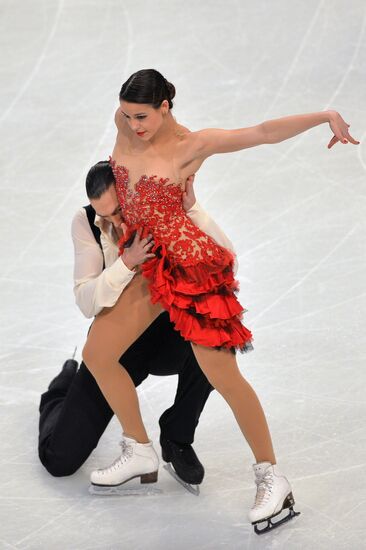 European Figure Skating Championships. Ice dancing. Short program