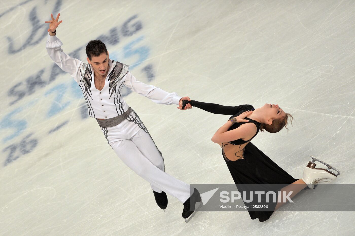 European Figure Skating Championships. Ice dancing. Short program