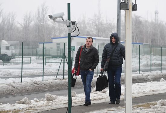 Matveyev-Kurgan checkpoint in Rostov Region