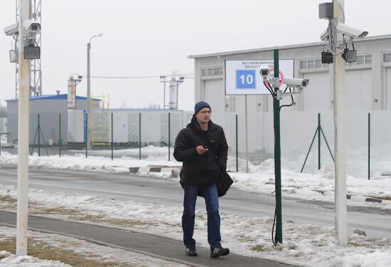 Matveyev-Kurgan checkpoint in Rostov Region