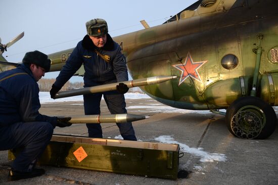 Central Military District air base in Kamensk-Uralsky