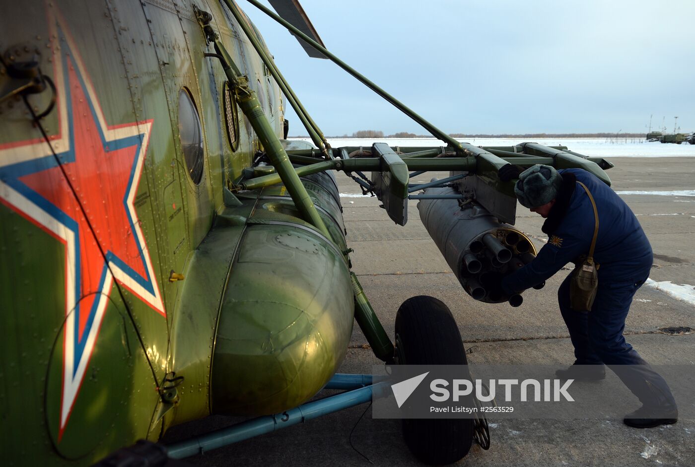 Central Military District air base in Kamensk-Uralsky