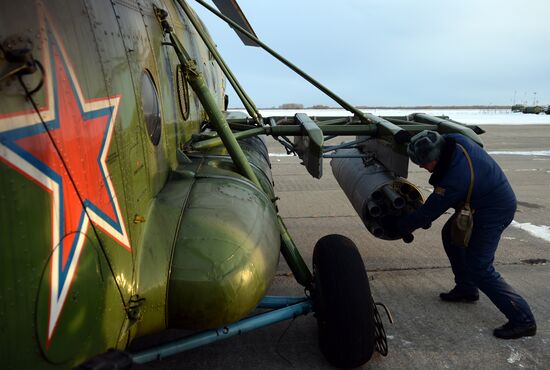 Central Military District air base in Kamensk-Uralsky