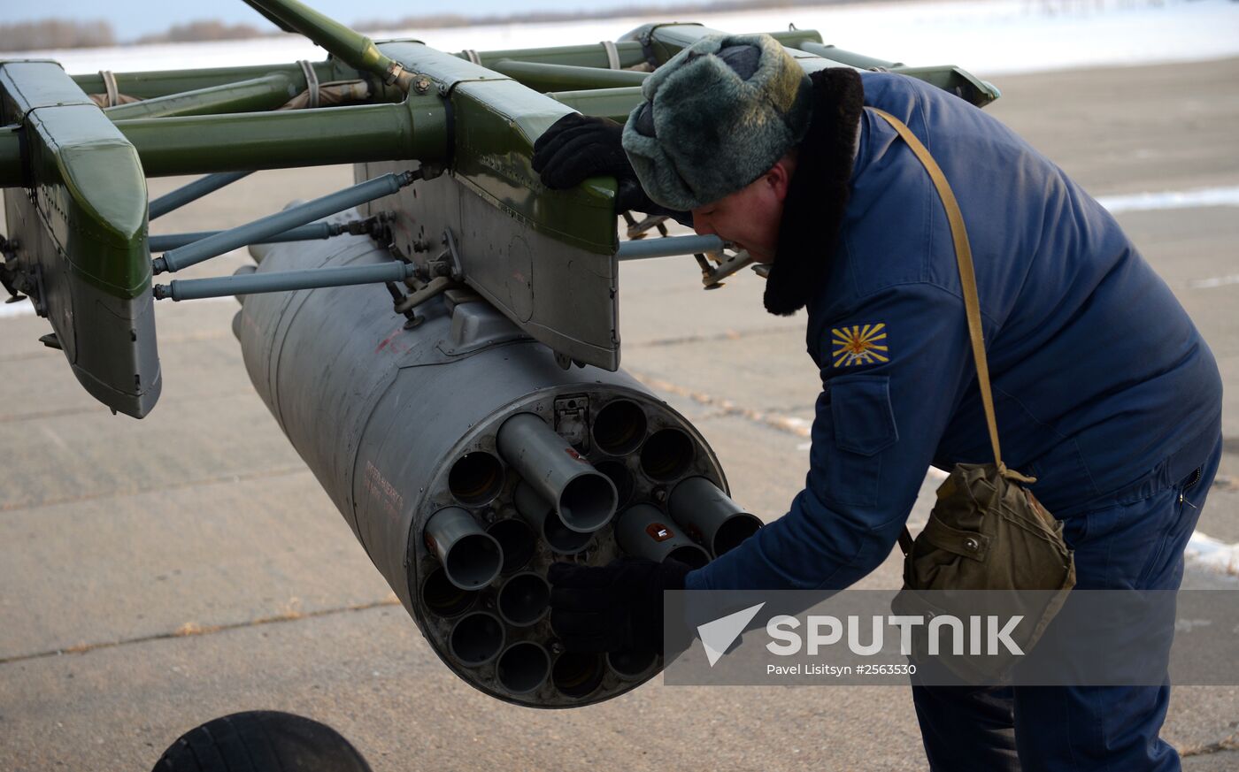 Central Military District air base in Kamensk-Uralsky